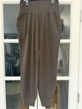 Athleta Brown Joggers with Front Pockets
